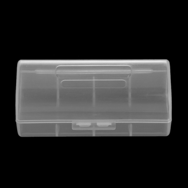 Transparent Plastlåda för Batteriförvaring för 1X 26650 B