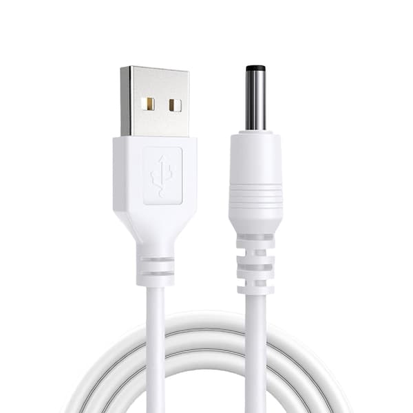 80cm USB DC3.5mm Laddningskabel Stabil Strömöverföring för Elektronik