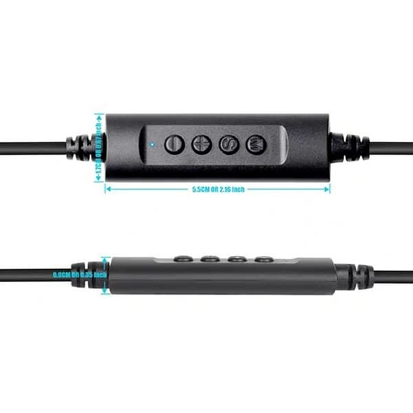 USB-QD Headset-kabel Headset Hurtigkoblingsledning Adapter Trainer-kabel
