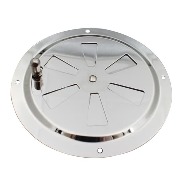 Rundt ventilasjonsgitter i rustfritt stål for båter og vannscootere null - 6inch 2pcs