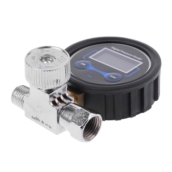 Digital Lufttrycksregulator med Mätare Kontrollventil för Sprutpistol 1/4\" 200PSI