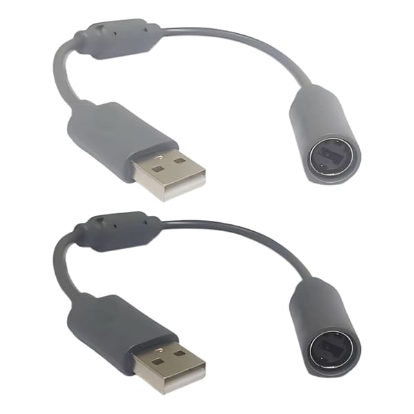 USB-konverteringskabel for kablet kontroller PC-spilltilbehør Black