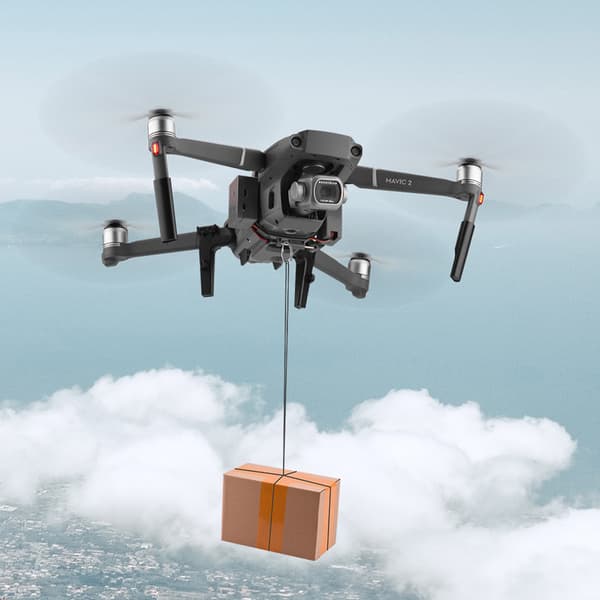 Kastesystem til Mavic 2 Pro/Zoom Fiskemadding Bryllupsring Gavelevering