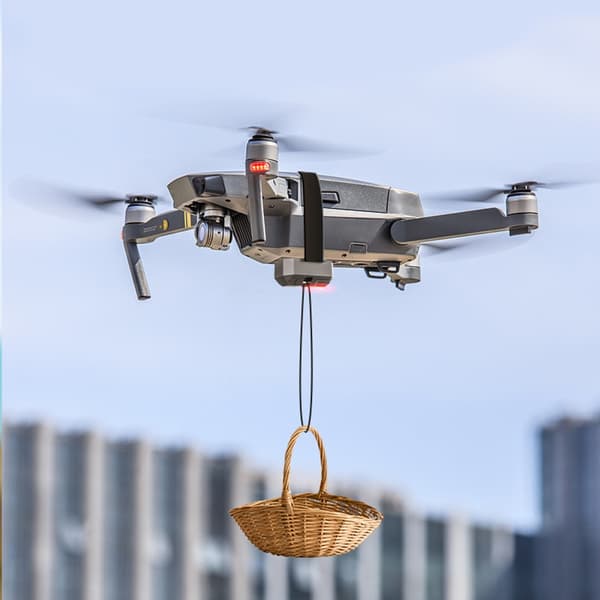 Laskuvarjolaite mainosrenkaiden heitin FIMI X8 Mini 3 Pro -droneille