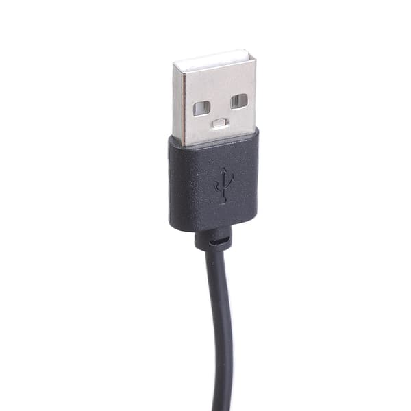 USB til 2-benet bart ledningsåbent endekabel 5V USB han 2-benet pigtail strømledning erstatning