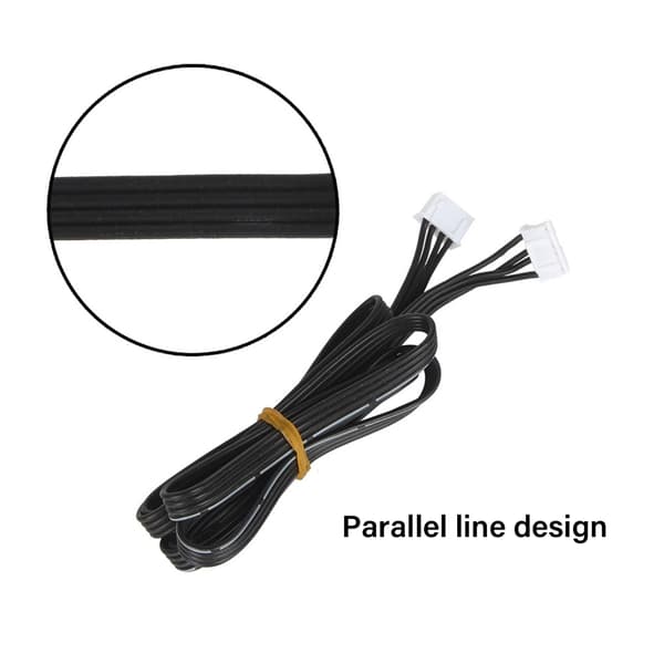 Høj Fleksibilitet 3D Printer Del Steppermotor Kabel 4Pin Til 6Pin Ledningsføring null - 1m