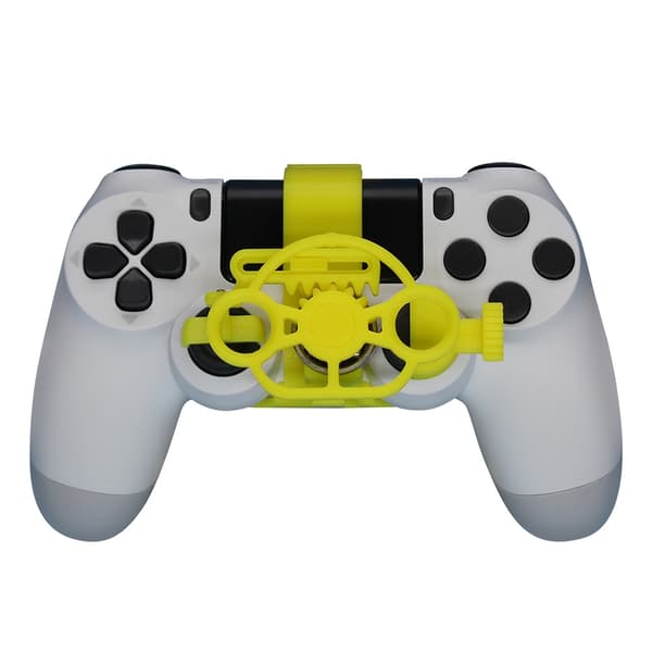 Mobil spillkontroller Mini ratt spilljoystick racingspill simulering Red