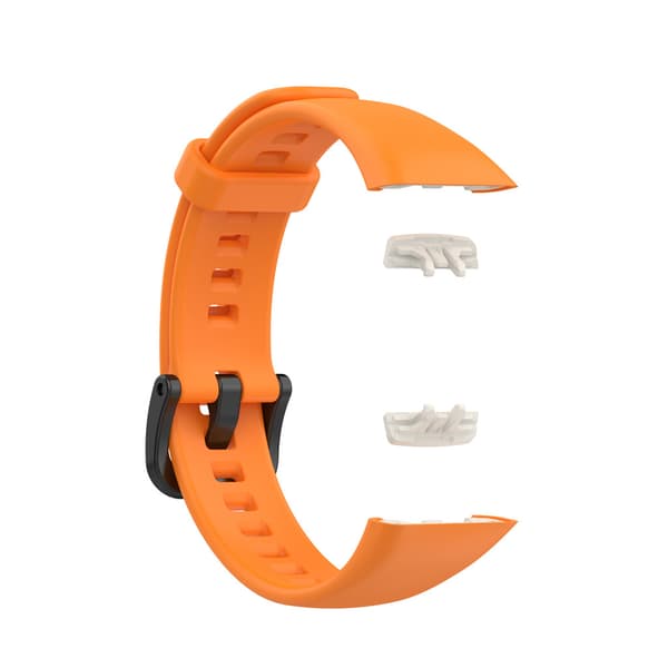 Smartwatch Silikon Armband Andningsbart Svettresistent för Honor Band 6 Black