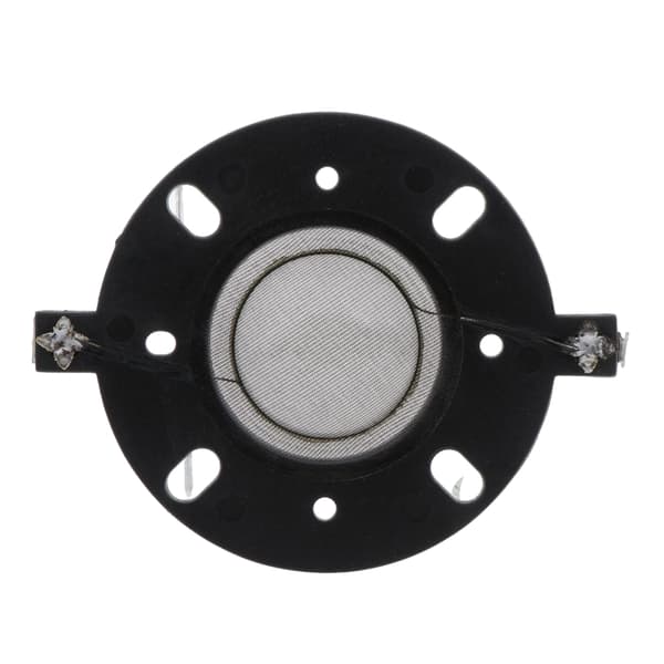2 stk. højttalerstemmespole diskanthøjttaler reparationssæt 25,5 mm membran diskant 4 tommer Black