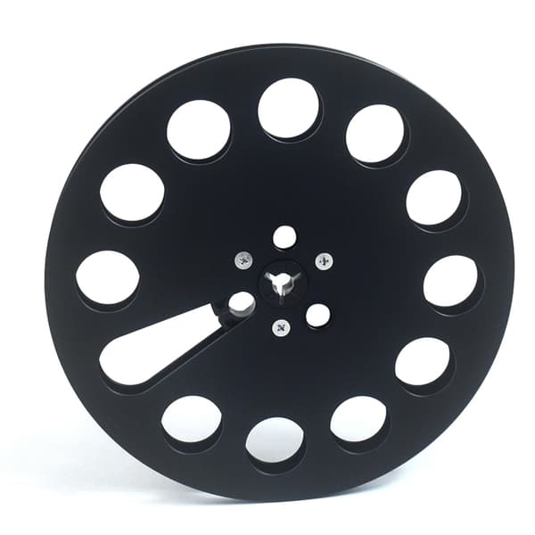 1/4 tomme 7 tommer Aluminium Optagerulle med 11 huller til professionel optagelse Silver
