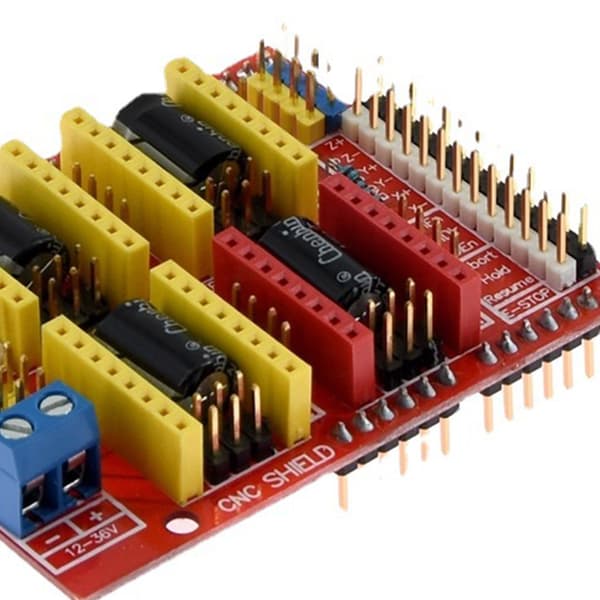Professionel 3D-printer CNC-sæt CNC-Shield udvidelseskort V3.0 graveringskort A4988 + stepmotor driver Nema17