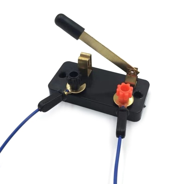 10x singelpoliga strömbrytare för enkelpolig Pedagogisk strömbrytare för fysik