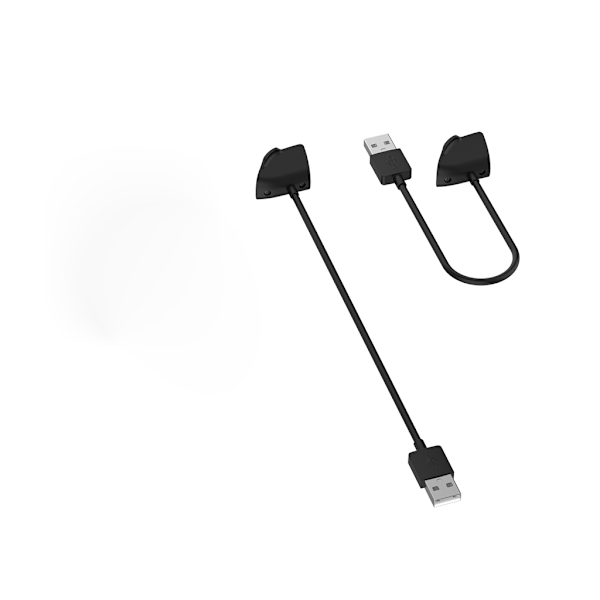 USB Laddningskabelhållare Strömladdare Adapter Dockningsstation Fäste Ställ Passar för Fit e SM-R375 Smartwatch Black M