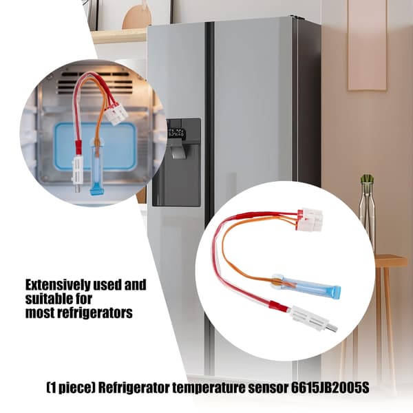 Køleskabsensor 6615JB2005S Køleskabskomponent til Nøjagtig Regulering