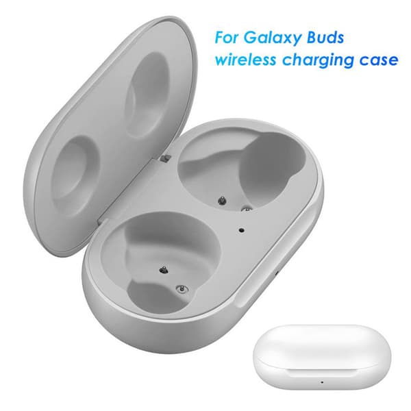 Erstatningsoplader til etui, vugge, dock, bæretaske til Galaxy Buds White