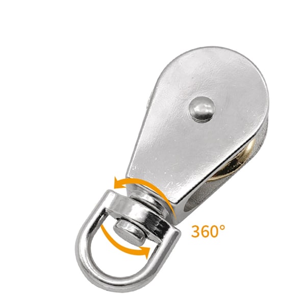 Lättanvänd Wire Rope-Hisslyft, Swivel-Hisslyft, Perfekt för Transport och Underhåll