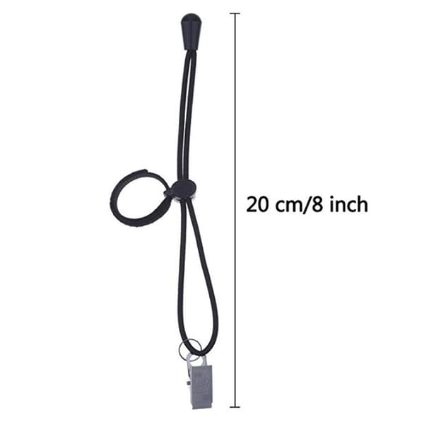 Baggrundsklemmer Holder med 7,8 tommer/20 cm justerbar elastisk C
