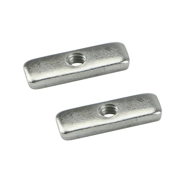 Makerbeam XL T-mutter, Rektangulär mutter för fixering av kamrem för V0 0.1 3D-skrivare