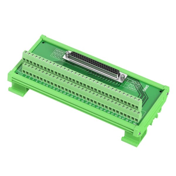 Flamhämmande D SUB-gränssnitt D9/D15/D25/D37/D50/D62/D78 Terminal för säker anslutning Terminaladaptermodul null - DB44 female head