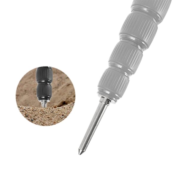 Stativfot i rustfritt stål Jordspydfeste Metalladapter for stativ Monopod null - LS055