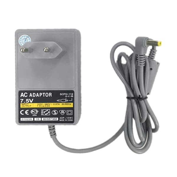 Lader for PS1 AC strømadapter lader strømforsyning for spillkonsoll holdbar EU
