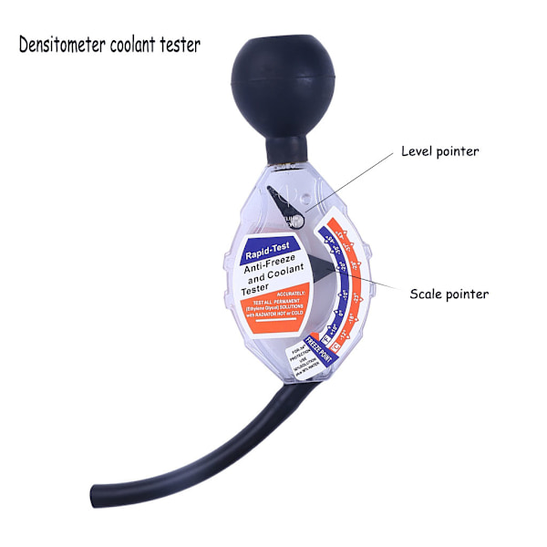 Rapid-Tester Hydrometer Testare Bilfordon Auto Densitetsverktyg