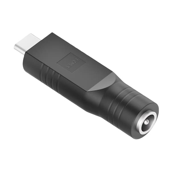 DC5521 till USB C Adapter för Mini Parabolantenn 20V Ingång Typ C till DC5.5x2.1mm Konverterare Stöder 100W Laddning null - Style A