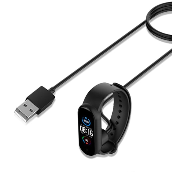 USB Laddningskabeladapter för MiBand 5 6 7 Armband