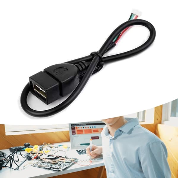 USB till 4Pin MX1.25 Strömadapterkabel Effektiv Dataöverföring Praktisk