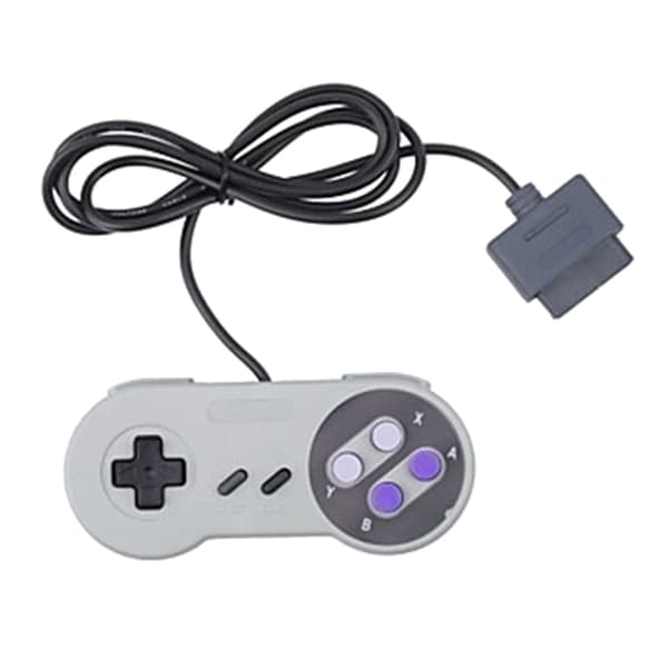 Spillkontroller for SNES 16 Bit Håndtak Joystick Kontroller Gamepad null - Purple key