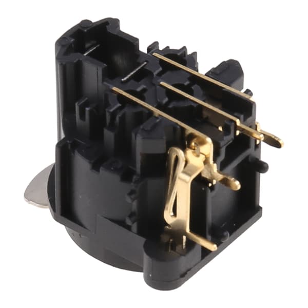 2 stk. 3-polet XLR hun Jack Panel Mount Chassis Socket Connector til mikrofon guitar