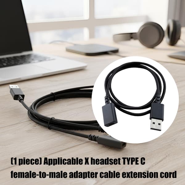 Funktionell USB C till USB A-sändaradapter för hörlurar