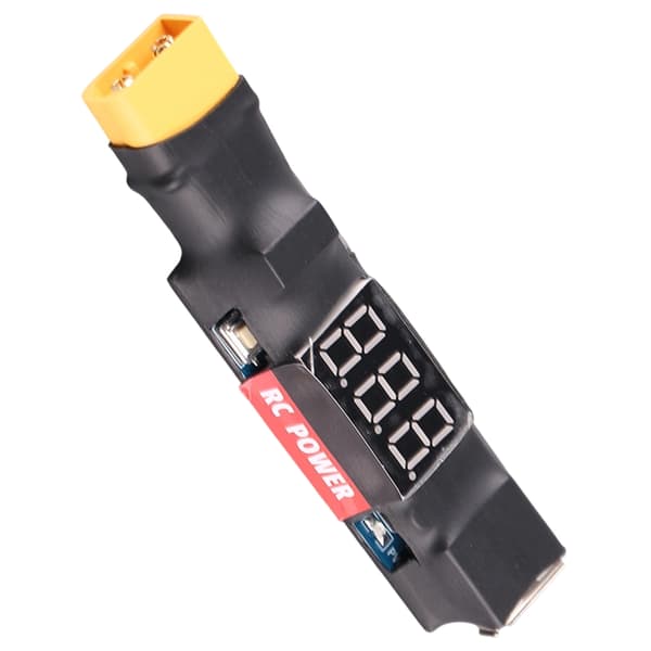 Letvægts ABS Droner Batterioplader USB Afladningsindikator Sikkerhedsbeskyttelse XT60s version