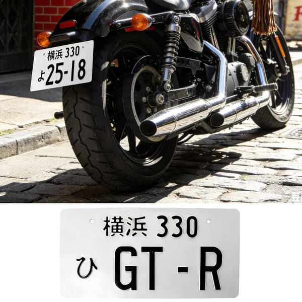 Rustbestandig bilskiltramme med japansk design i jernmateriale for biler og SUV-er null - No. 1