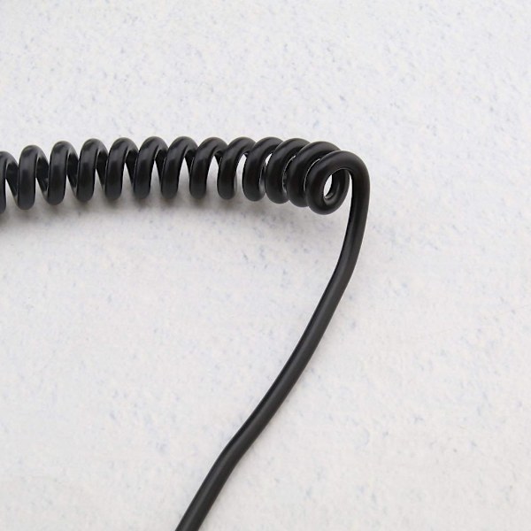 D-Tap till DC5.5x2.1MM Spiral Kabel för Bmcc Bmpc Kameror Strömförsörjningskabel