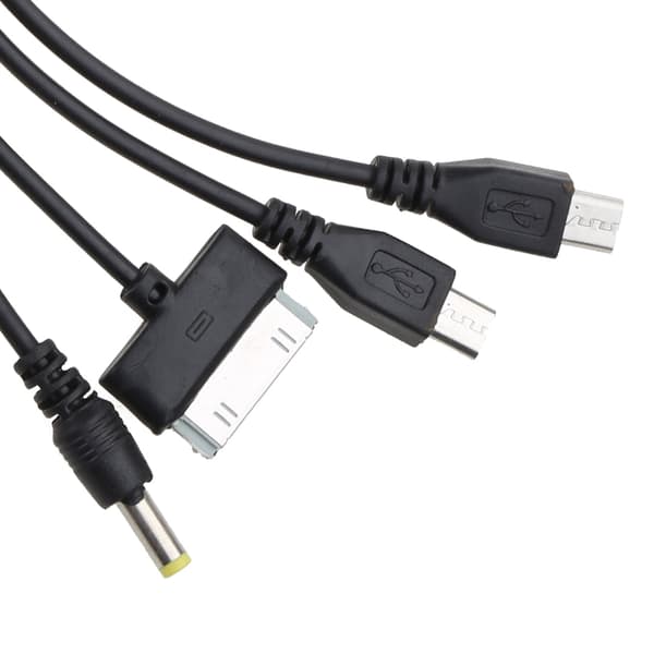 10 i 1 USB-kabel Multi-port Universal USB-telefonopladerkabel 20 cm