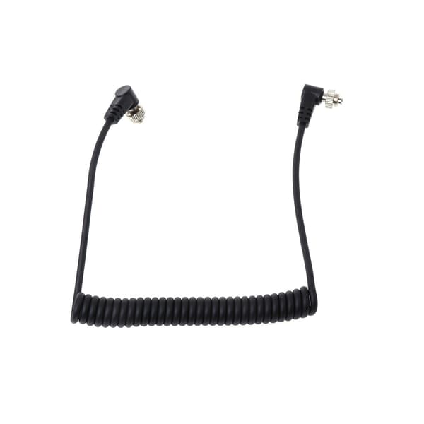 M-M PC Sync-kabel hann til hann blitsfjærkabel med skrulås for
