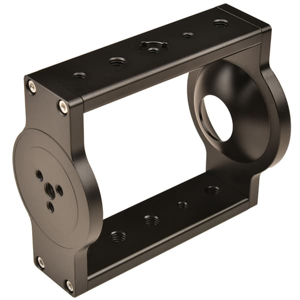 Halvkule Flat til Skål Adapter Kamerastativfeste for DSLR 65mm/75mm System