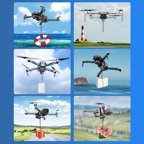 Airdrop-enhet för reklamringar, kastare, sändare för FIMI X8 Mini 3 Pro-drönare