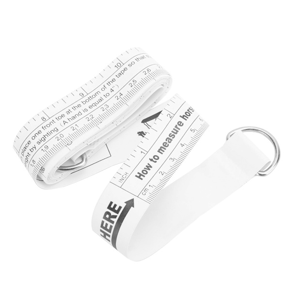 Häst & Ponny Lätt Mätband för Höjd & Vikt 2,5 Meter/ 98 Tum Mätband