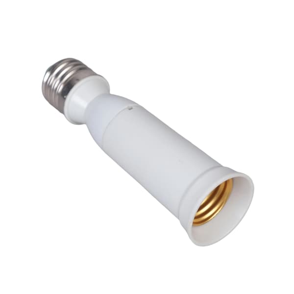 2 STK E27 Lampefatningsforlænger E27 Lysfatning Egnet til LED-pærer 125mm