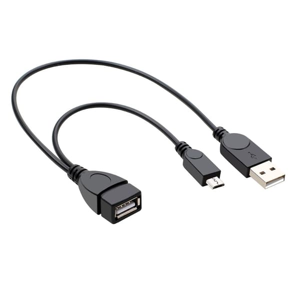 Monipuolinen MicroUSB OTG -sovitin MicroUSB–USB-sovitinkaapeli laitteen liitettävyyden helppoon laajentamiseen, lisävaruste