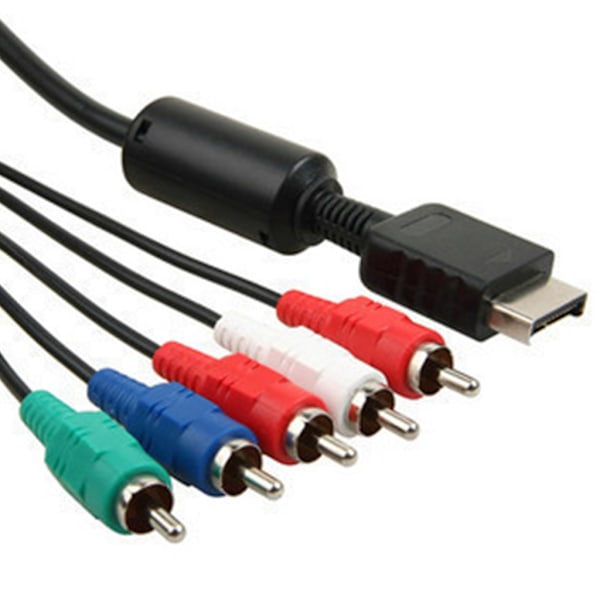 Professionell komponent AV-kabel (1,8 meter) Hög upplösning HDTV Komponent RCA Audio Video Kabel för PS3, för PS2