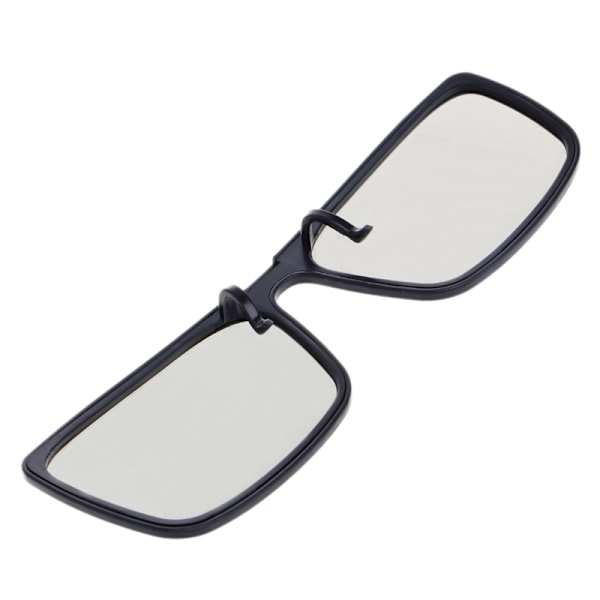 Kvadratiska Polariserande Passiva 3D-glasögon med Polariserande Linser Upplev 3D Visuell Effekt Ingen Flash 3D för TV/Filmer/Bio