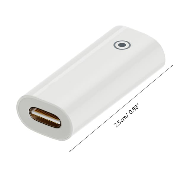 Stylus Touch Pen Strømadapter Opladerkonverter til Pencil 1. generation