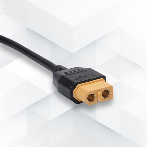 USB C til XT60 Adapterkabel 100W 20V/5A til Solceller og FPV-skærme