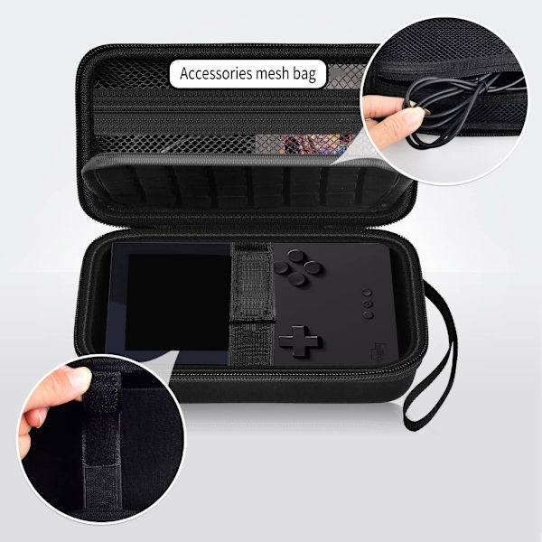 Förvaringsfodral för Analogue Pocket Handheld Spelkonsol, Spillskyddande Bärväska