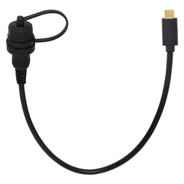 USB2.0 3.1 Typ C Instrumentbräda Infälld Förlängningskabel för Bil Båtar Motorcykel null - USB2.0