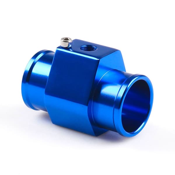 Maskinert blåbelagt vanntemperaturmålerkobling Universal 32mm 42mm null - 32