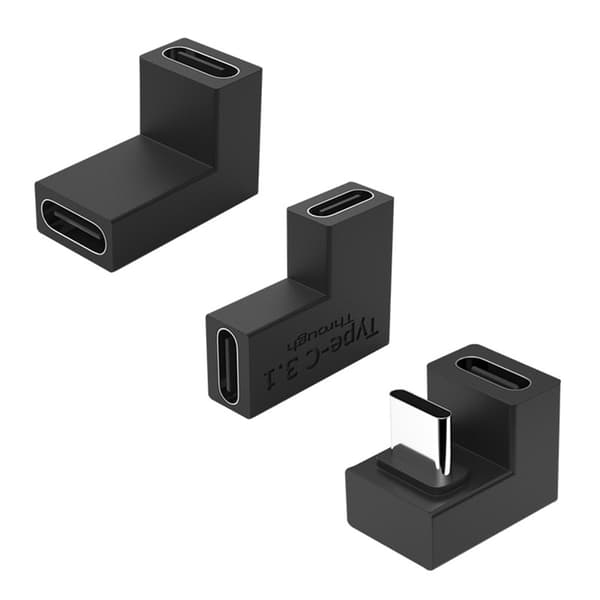 Type C 90 graders retvinklet USB C data synkronisering oplader tilslutningsstik C
